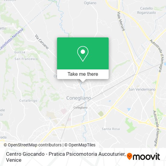 Centro Giocando - Pratica Psicomotoria Aucouturier map