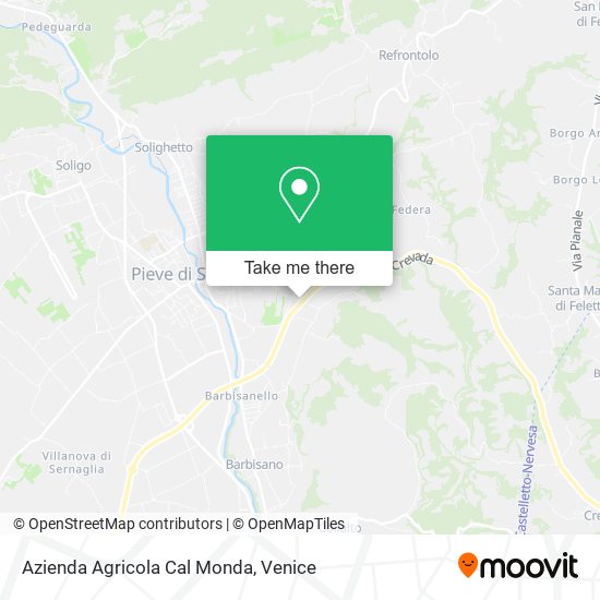 Azienda Agricola Cal Monda map