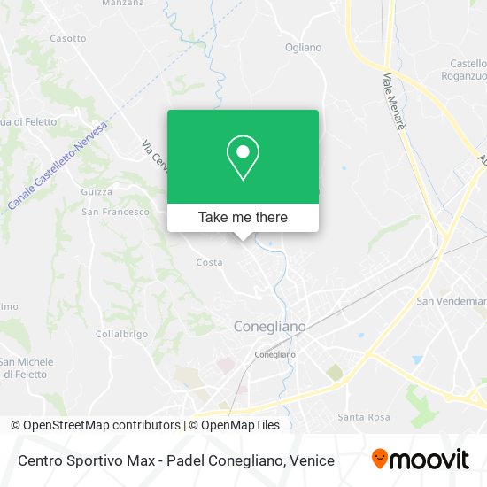 Centro Sportivo Max - Padel Conegliano map