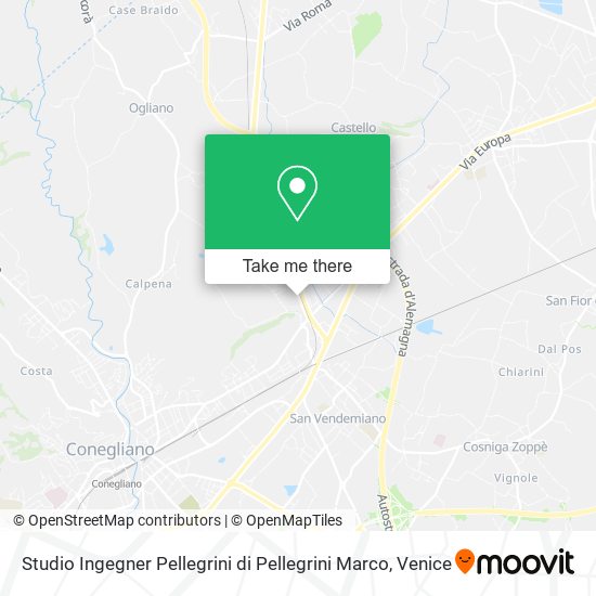 Studio Ingegner Pellegrini di Pellegrini Marco map