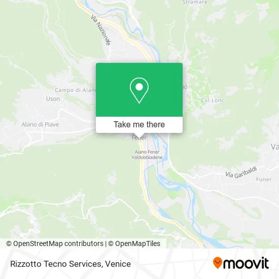 Rizzotto Tecno Services map