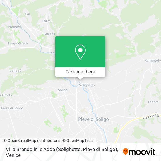 Villa Brandolini d'Adda (Solighetto, Pieve di Soligo) map