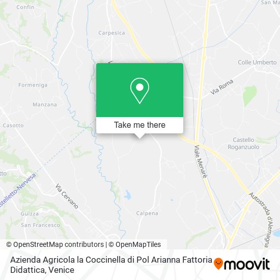 Azienda Agricola la Coccinella di Pol Arianna Fattoria Didattica map