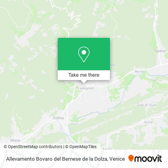 Allevamento Bovaro del Bernese de la Dolza map