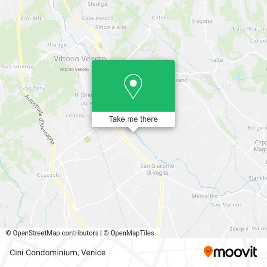 Cini Condominium map