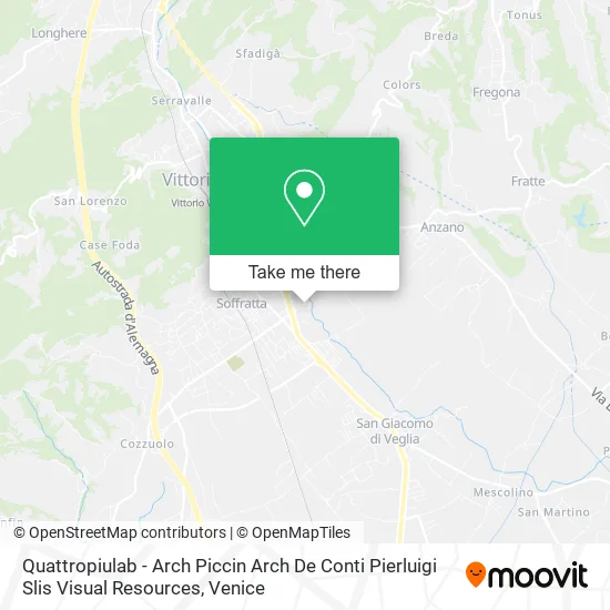 Quattropiulab - Arch Piccin Arch De Conti Pierluigi Slis Visual Resources map