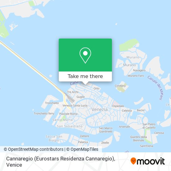 Cannaregio (Eurostars Residenza Cannaregio) map