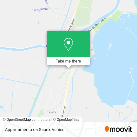 Appartamento da Sauro map