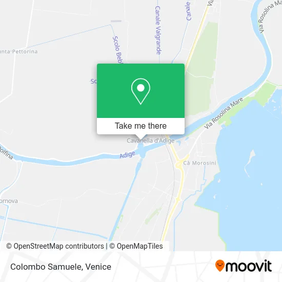 Colombo Samuele map
