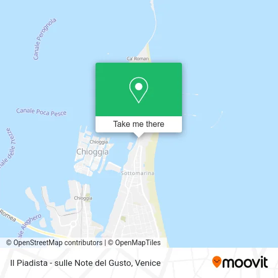 Il Piadista - sulle Note del Gusto map