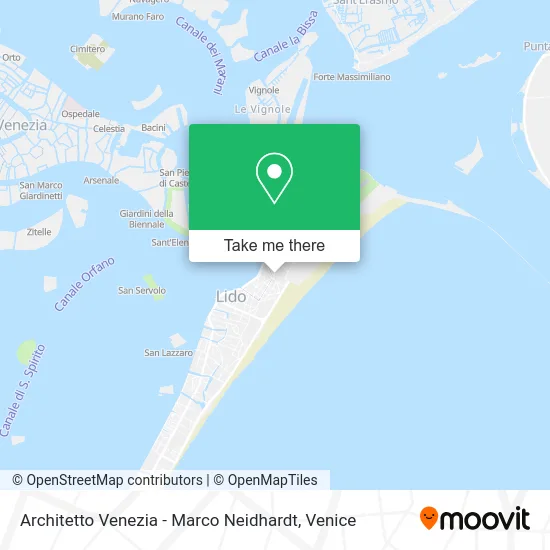 Architect Venice - Marco Neidhardt map