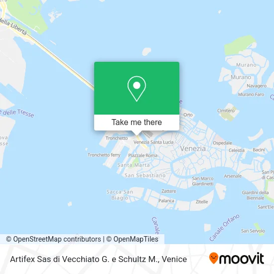 Artifex Sas di Vecchiato G. e Schultz M. map
