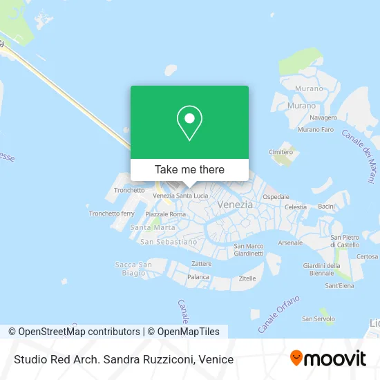 Studio Red Arch. Sandra Ruzziconi map