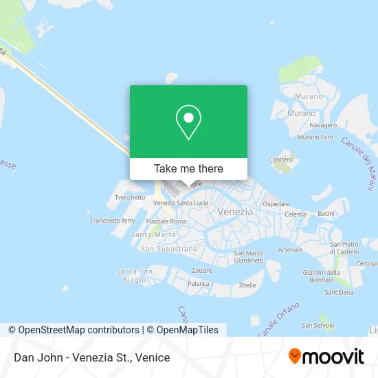 Dan John - Venezia St. map