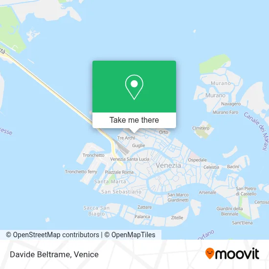 Davide Beltrame map