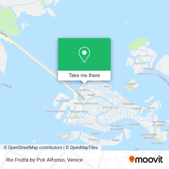 Rio Frutta by Poli Alfonso map