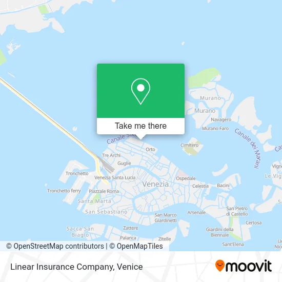 Linear Insurance Company map