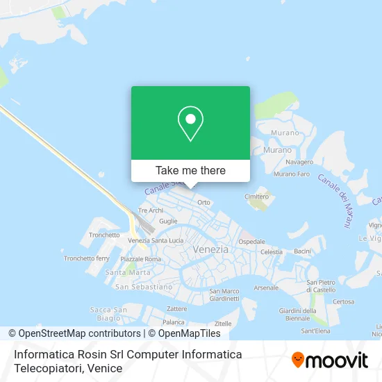 Rosin Srl Computer Informatics Telecopiers map