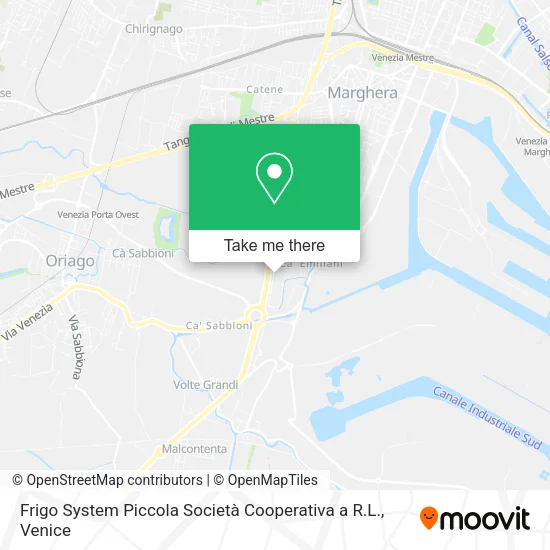 Frigo System Piccola Società Cooperativa a R.L. map