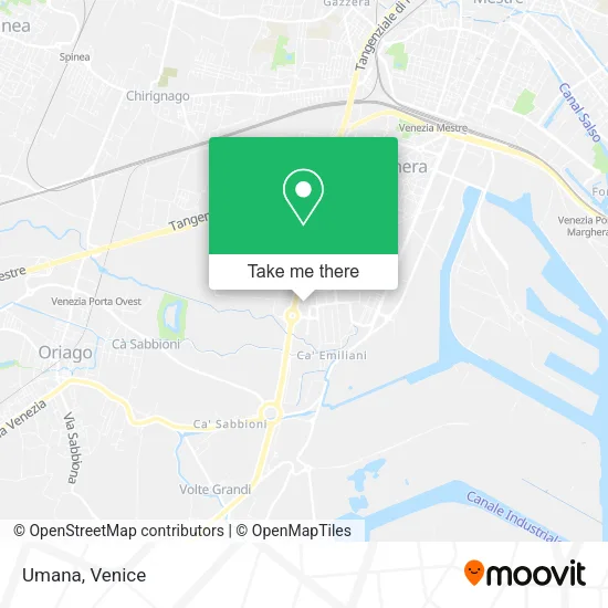 Umana map