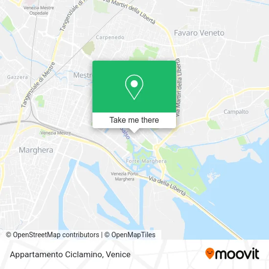 Appartamento Ciclamino map
