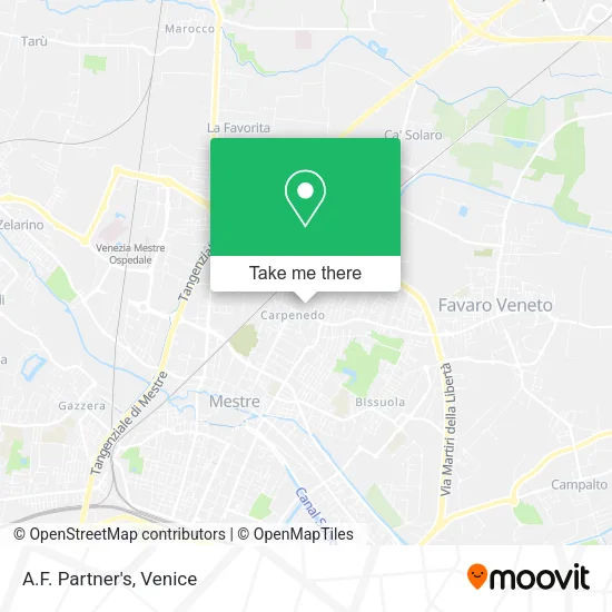 A.F. Partner's map