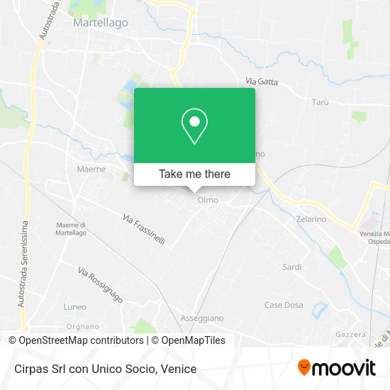 Cirpas Srl con Unico Socio map