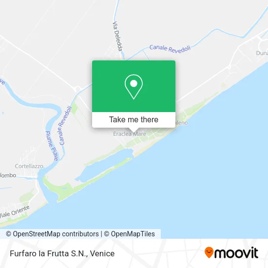 Furfaro la Frutta S.N. map