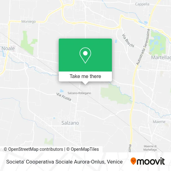 Societa' Cooperativa Sociale Aurora-Onlus map
