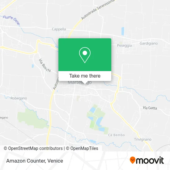 Amazon Counter map