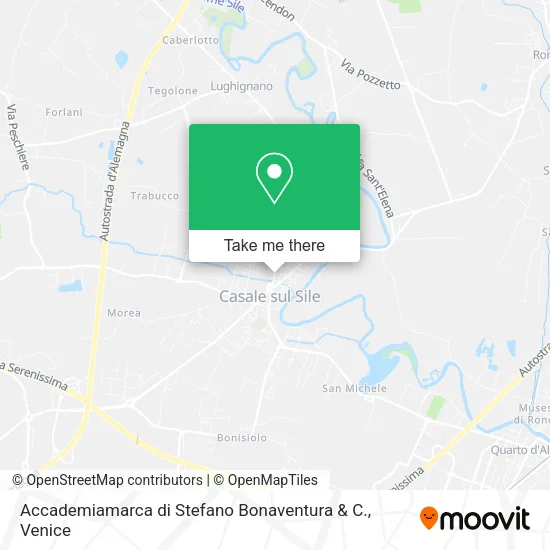 Accademiamarca di Stefano Bonaventura & C. map