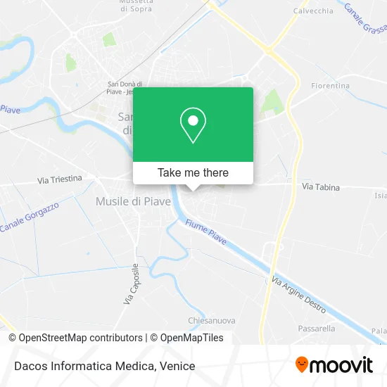 Dacos Informatica Medica map