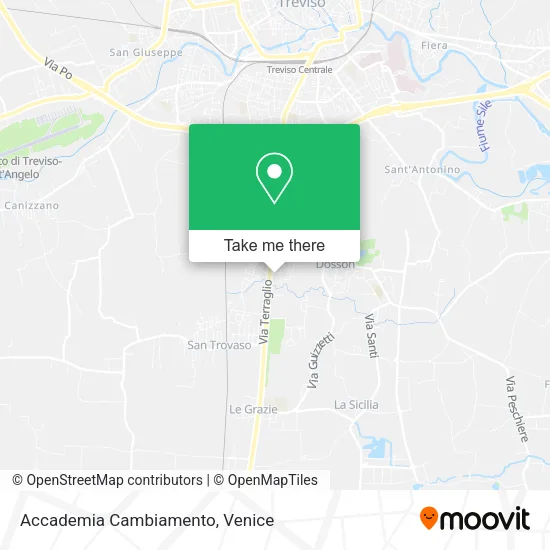 Accademia Cambiamento map