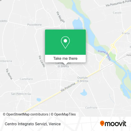 Centro Integrato Servizi map