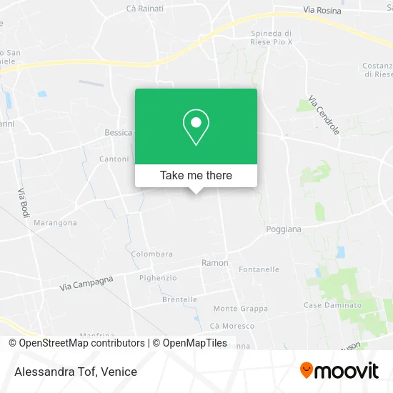 Alessandra Tof map