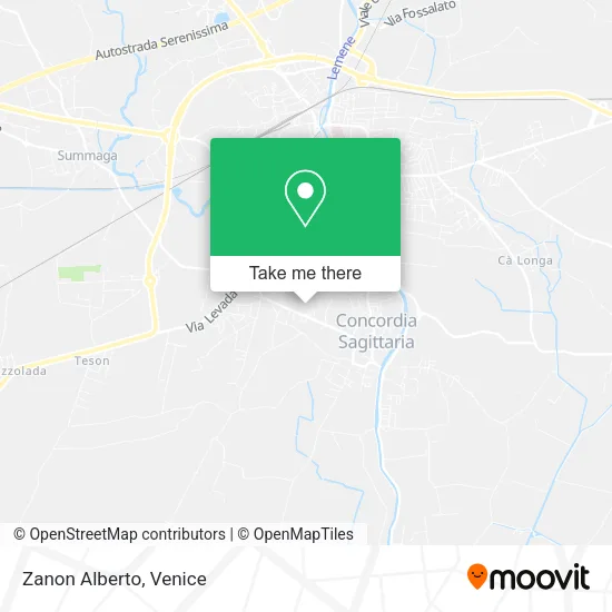 Zanon Alberto map