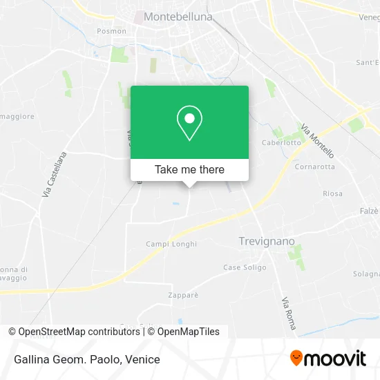 Gallina Geom. Paolo map