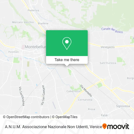A.N.U.M. Associazione Nazionale Non Udenti map