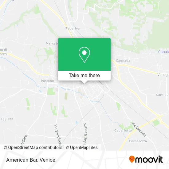 American Bar map