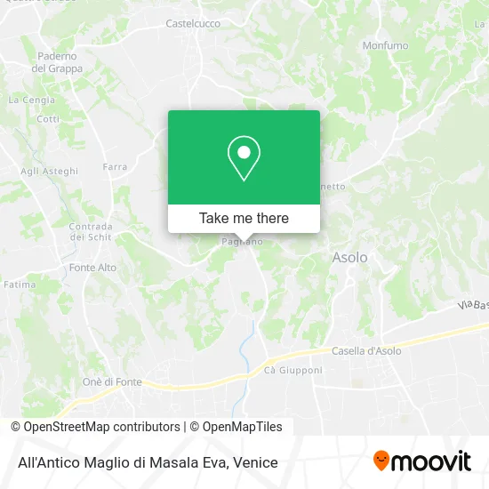 All'Antico Maglio di Masala Eva map