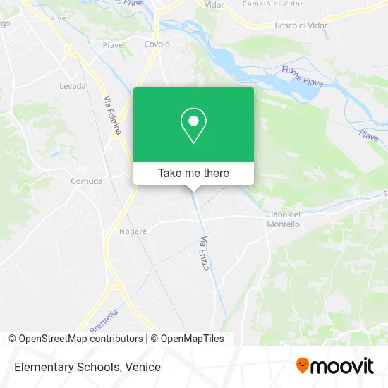 Elementary Schools map