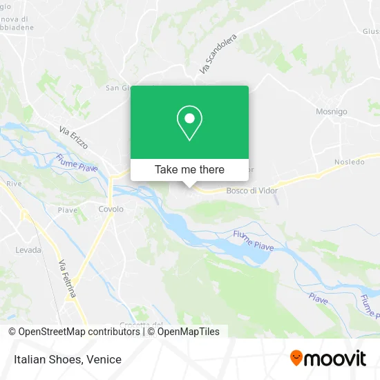 Italian Shoes map