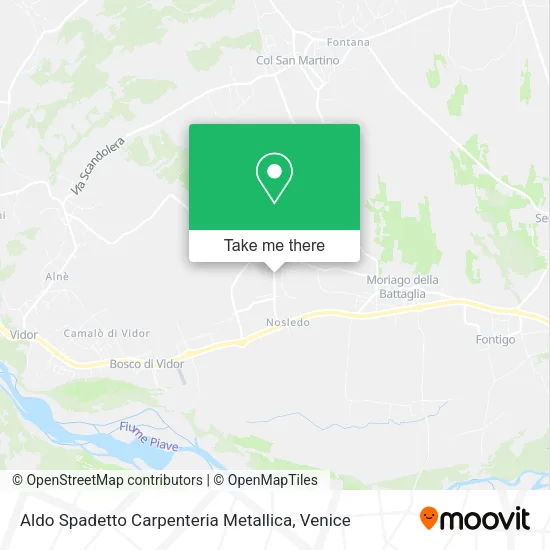 Aldo Spadetto Carpenteria Metallica map