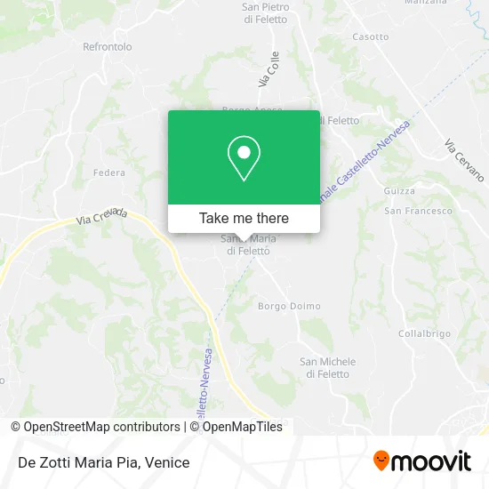 De Zotti Maria Pia map