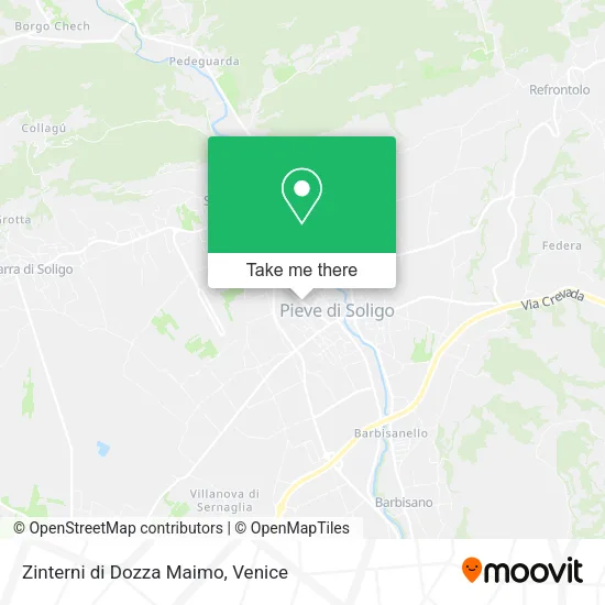 Zinterni di Dozza Maimo map