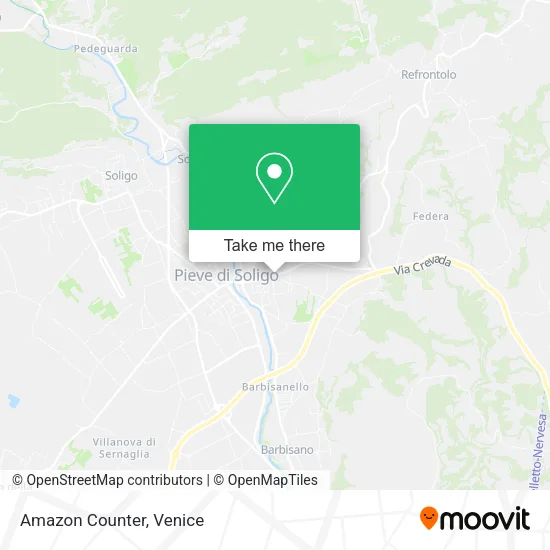 Amazon Counter map