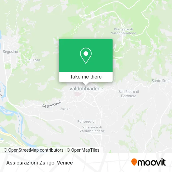 Assicurazioni Zurigo map