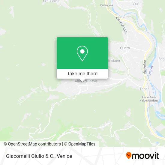 Giacomelli Giulio & C. map