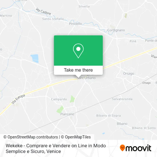 Wekeke - Comprare e Vendere on Line in Modo Semplice e Sicuro map