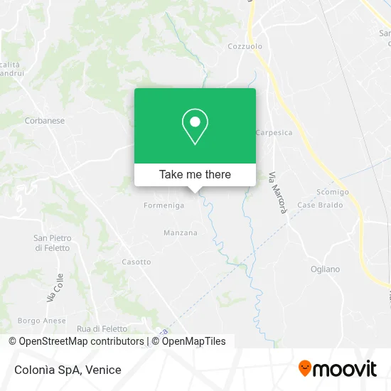 Colonìa SpA map